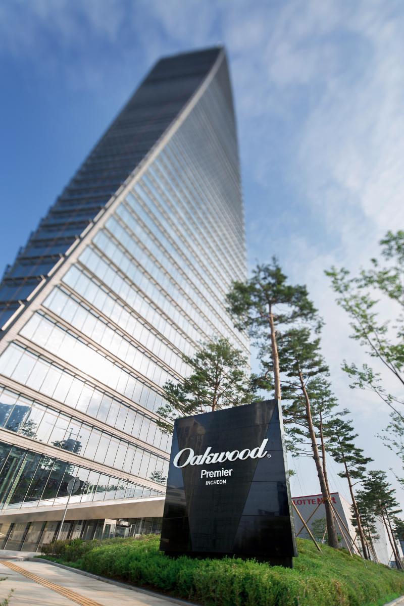 Oakwood Premier Incheon Aparthotel Εξωτερικό φωτογραφία